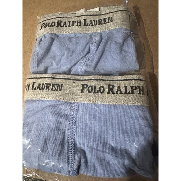 VTG RARE POLO Ralph Lauren string bikini men’s underwear blue XL - Picture 2 of 4